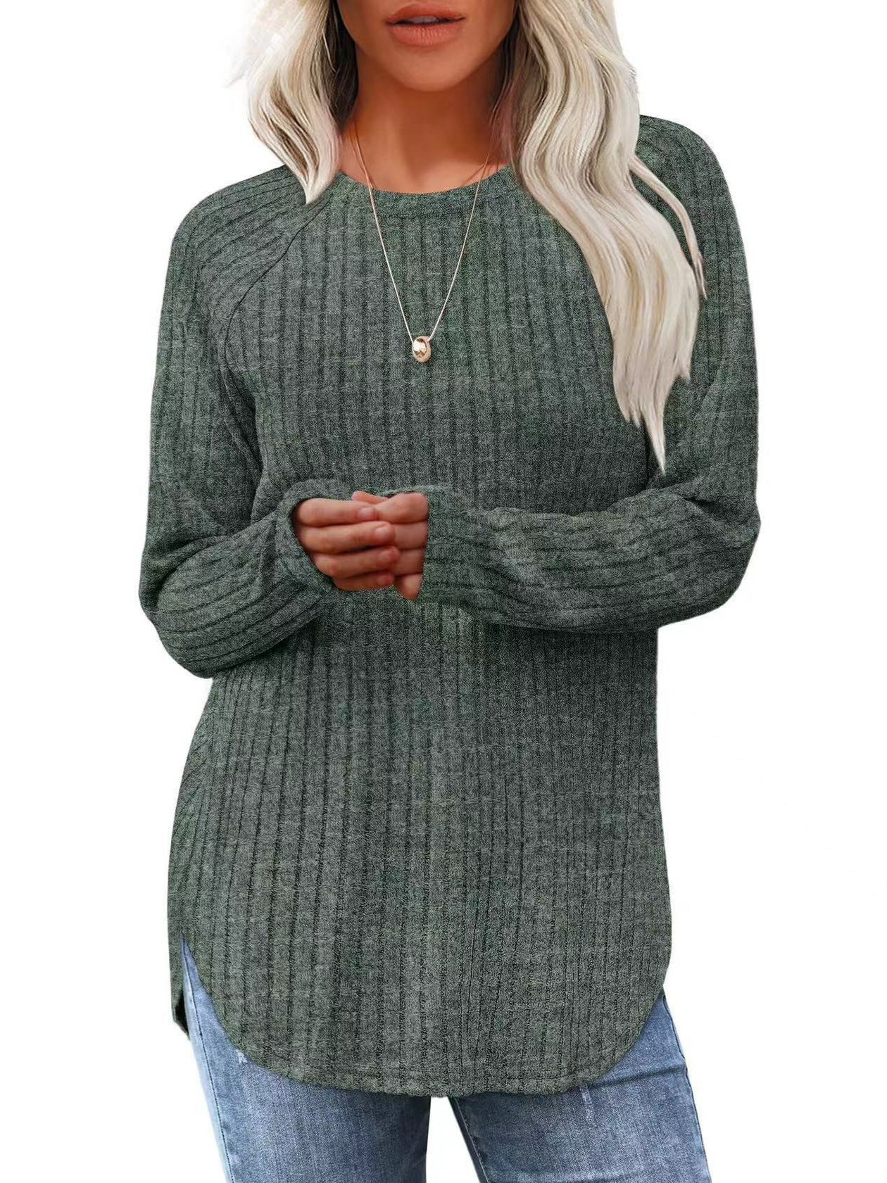 Dame Casual Pullover Genser