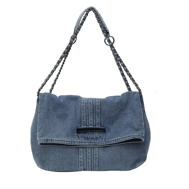 Adele | Skulderveske i Denimlook