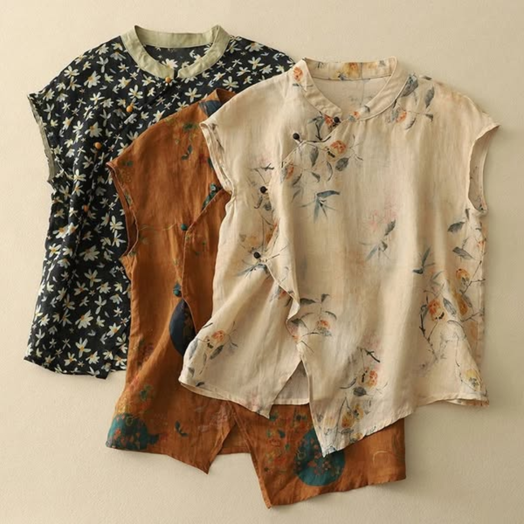 Arnthora | Elegant Lin Top