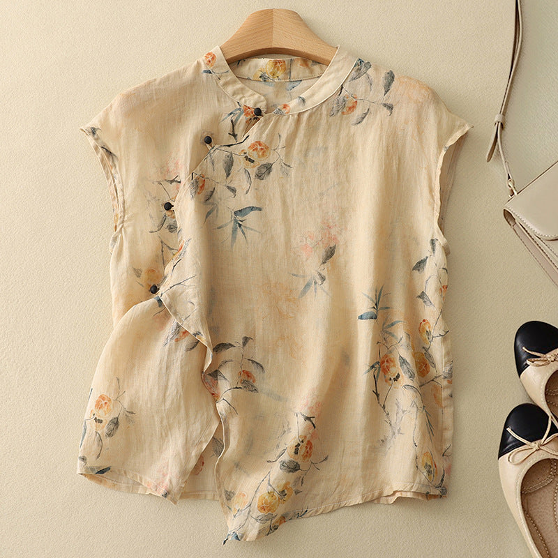 Arnthora | Elegant Lin Top