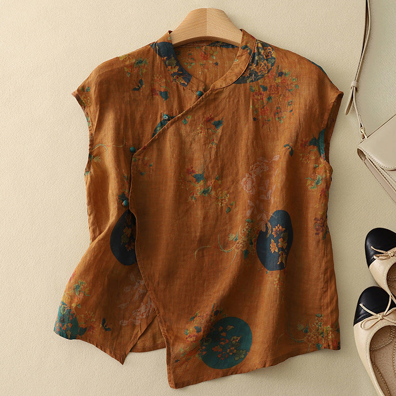 Arnthora | Elegant Lin Top