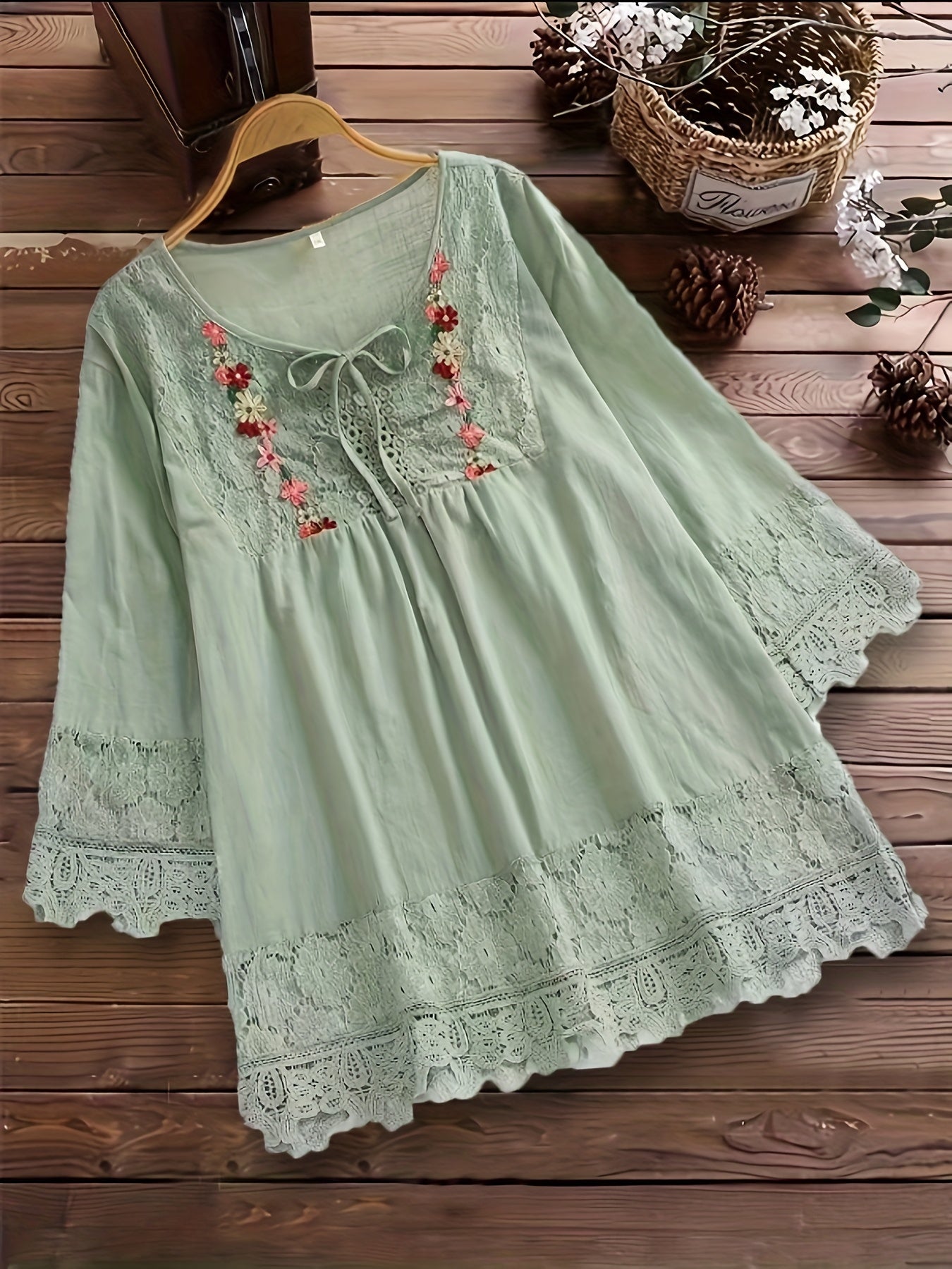 Ane | Elegant Blondebluse